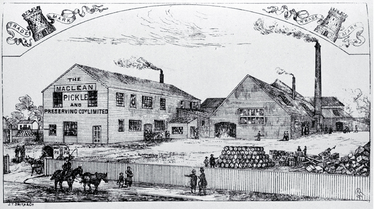 The MacLean Pickle and Preserving Company Limited, St. Asaph Street, Christchurch 