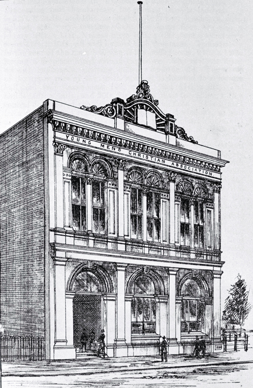 Young Men's Christian Association, Cambridge Terrace (between Cashel and Hereford Streets), Christchurch 