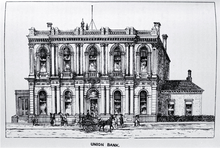 The Union Bank of Australia, Hereford Street, Christchurch 