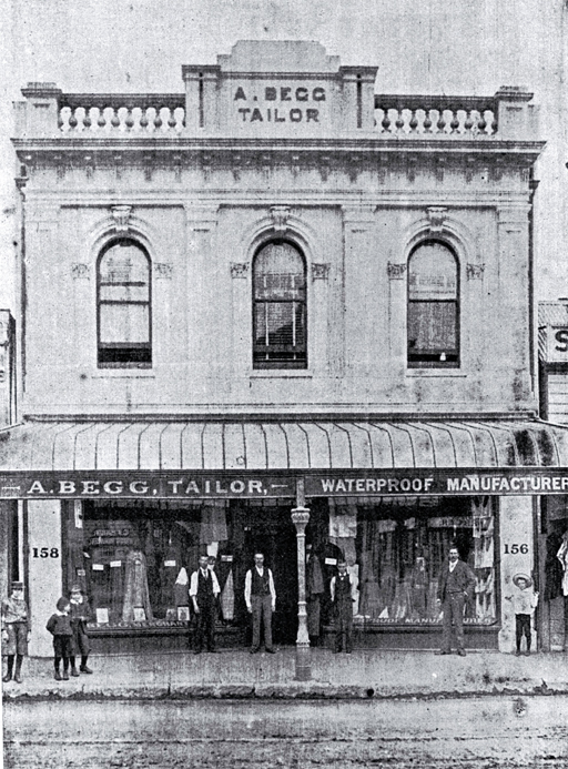 Alexander Begg, 156-158 High Street, Christchurch 