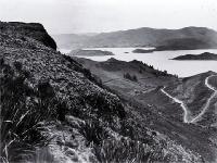 Hairpin bend, Governors Bay Road 