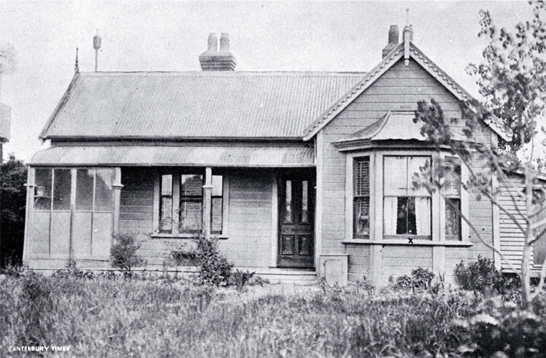 Scene of murder, Spreydon, Christchurch 
