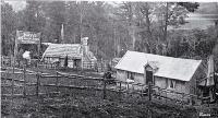 Ysker's Refreshment Rooms ; on the road to the Midland Railway Works, Springfield-Broken River.