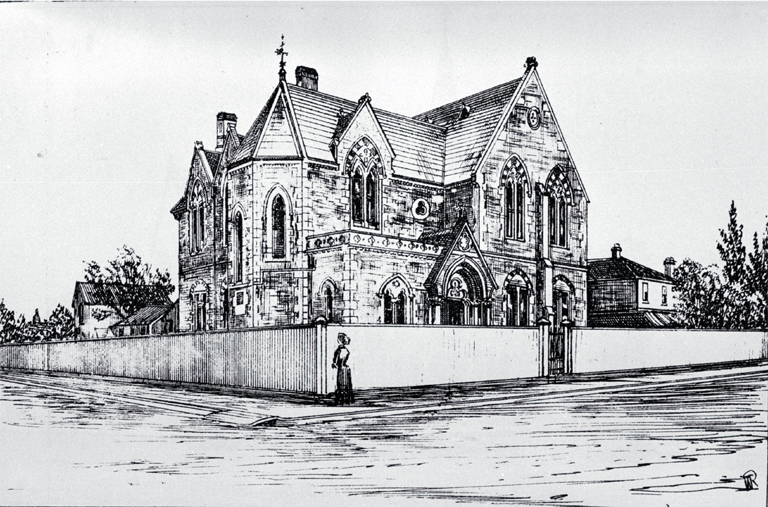 Girls' High School, corner of Montreal and Armagh Streets,Christchurch 