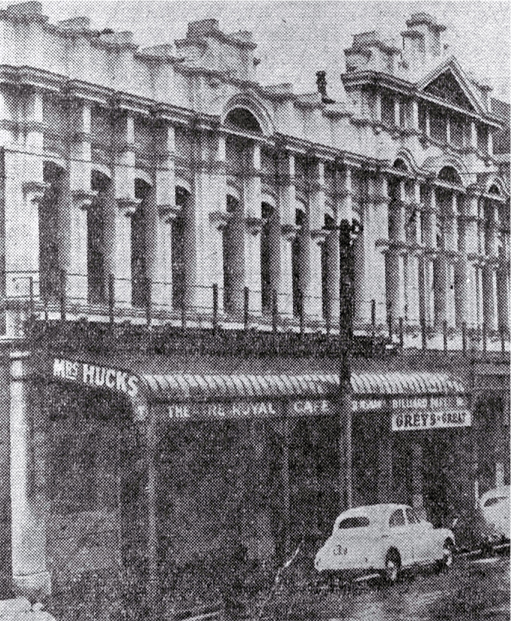 Mrs Hucks' Theatre Royal Café 