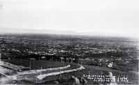 The view of Christchurch taken from a section of the Cashmere Hills that is about to be developed 