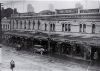 Premises of T.J. Armstrong & Co., drapers, corner of Colombo and Armagh Streets, Christchurch