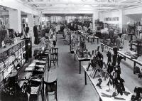 Interior of T.J. Armstrong & Co., drapers, corner of Colombo and Armagh Streets 