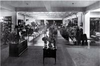 Interior of T.J. Armstrong & Co., drapers, corner of Colombo and Armagh Streets