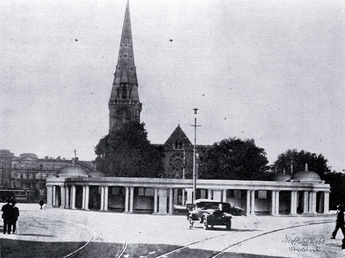 Proposed buildings for Cathedral Square, Christchurch, 1929 