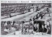 Aircraft maintenance at Harewood aerodrome, Christchurch