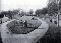 The banks of the River Avon between the present Bridge of Remembrance and Hereford Street 