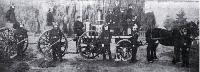 The old Chester Street fire brigade and some of the men who manned it 