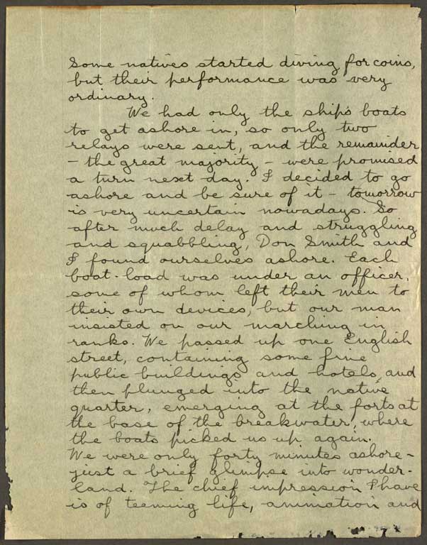 [Letter to Hazel] Sunday 22 Nov [1914]