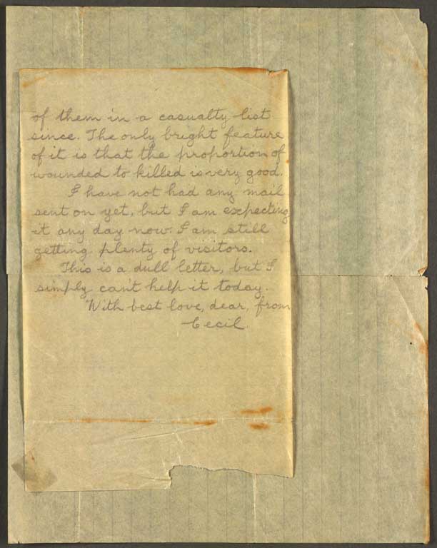 [Letter to Hazel] 17 October [1916]