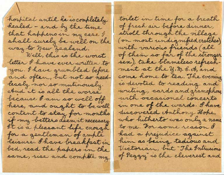 [Letter to Hazel] 22 November [1916]