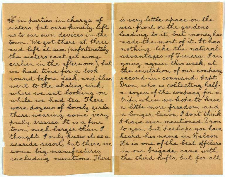 [Letter to Hazel] 29 November [1916]