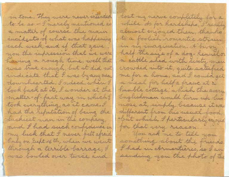 [Letter to Hazel] [December 1916]