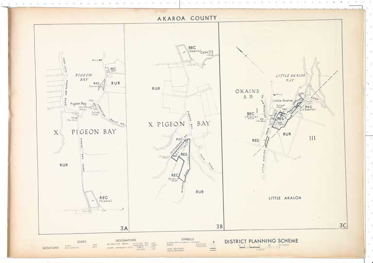 Akaroa County district planning maps : of county series. [1961?] Image 4 of 5
