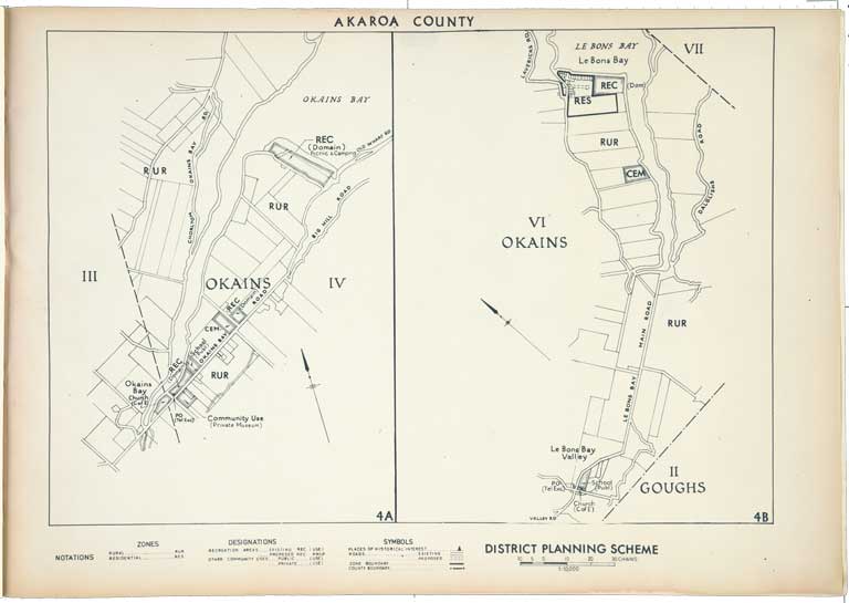 Akaroa County district planning maps : of county series. [1961?] Image 5 of 5