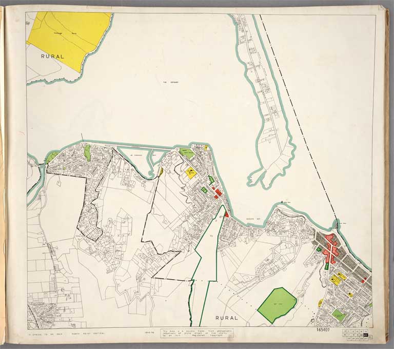 District planning scheme, section one (zoning) 1962 Sheet 14 of 17.