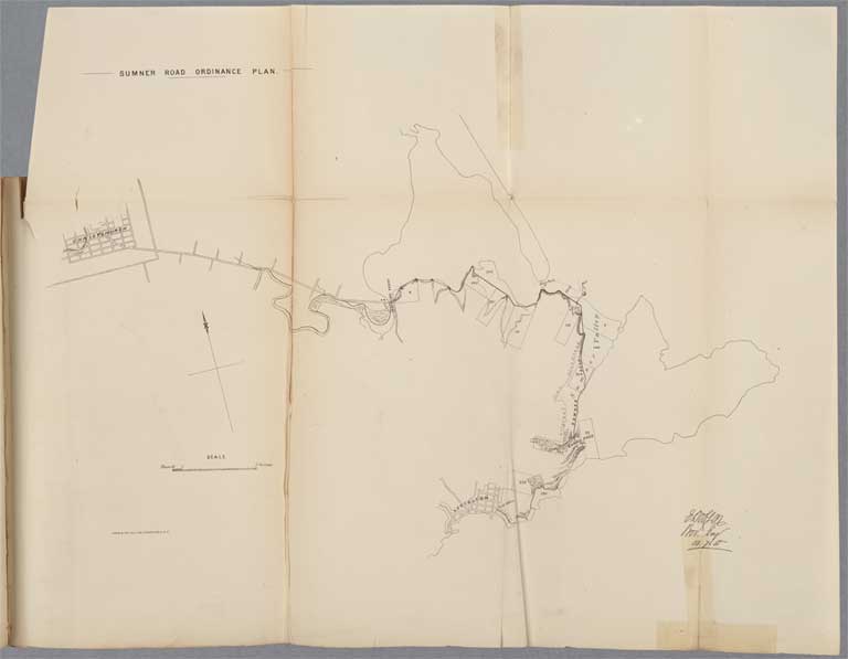 Sumner road ordinance plan 1853-64 