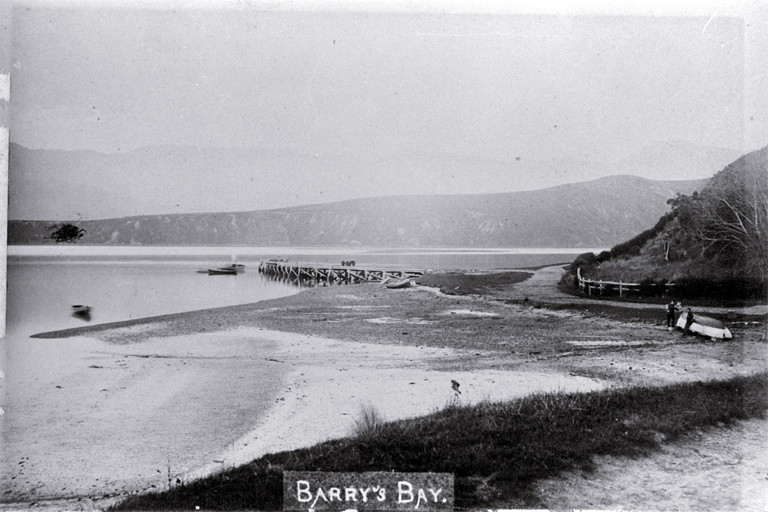 Barry's Bay, Banks Peninsula Barry's Bay, Banks Peninsula