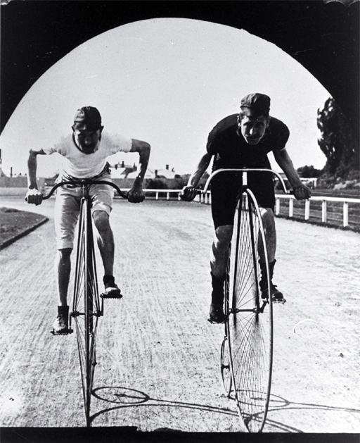 Fred Wood of England and W. Brown, Lancaster Park 