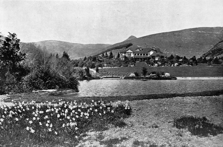 A view of Otahuna, Lieut.-Colonel R. Heaton Rhodes’s house, Tai Tapu, Canterbury.