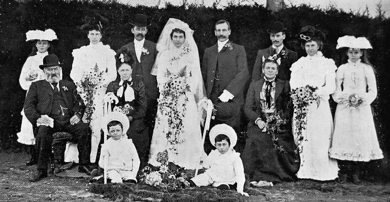 A wedding at St Mary’s, Springston.