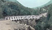 On the West Coast Road: bridge between Bealey and Arthur’s Pass.