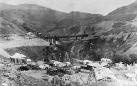 A view of Broken River, showing the railway station.