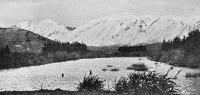 On Snowdon Run, North [Inland] Canterbury: the lake in winter.