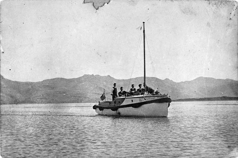 The Nautilus on the Avon-Heathcote Estuary in the 1920s [ca. 1920] File Reference CCL Photo Collection 22, Img00080