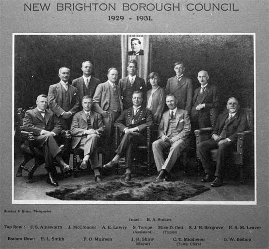 New Brighton Borough Council 1929-1931.