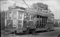 A tram built by Boon & Company