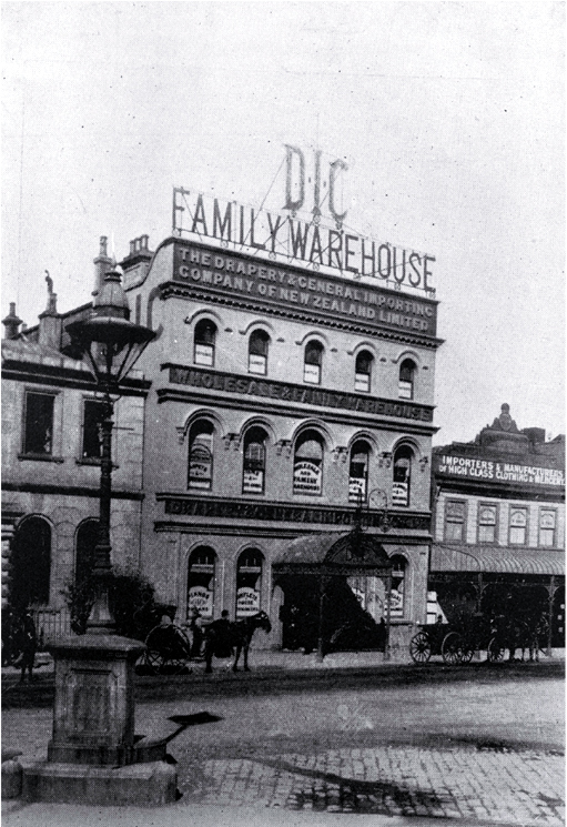 The D.I.C. (Drapery Importing Company) family warehouse 