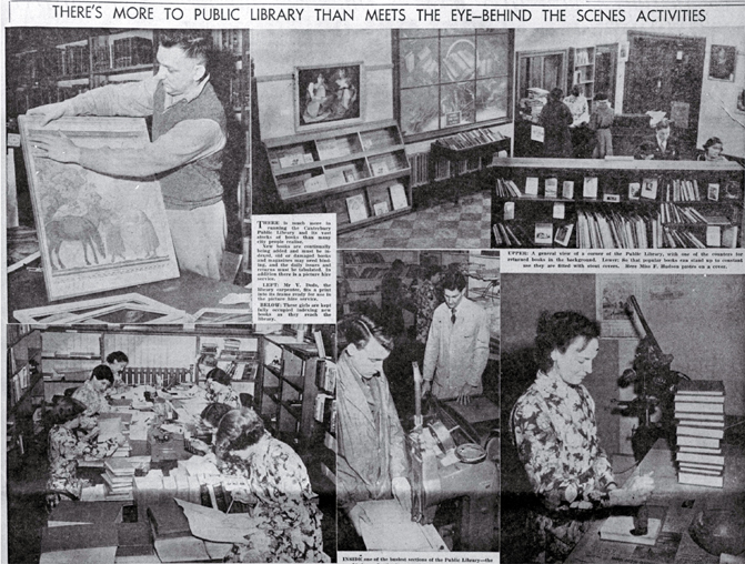 A behind the scenes look at the day to day activities of the Canterbury Public Library 