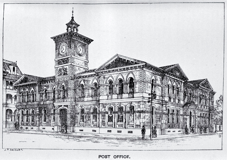 Post Office, Cathedral Square, Christchurch 