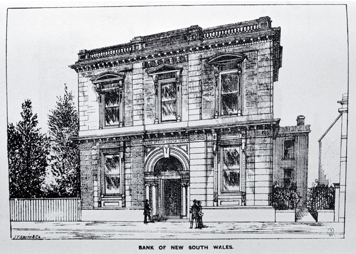 Bank of New South Wales, Hereford Street, Christchurch 