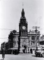 The clock tower, Christchurch 