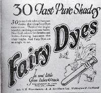 Advertisement for Fairy dyes 