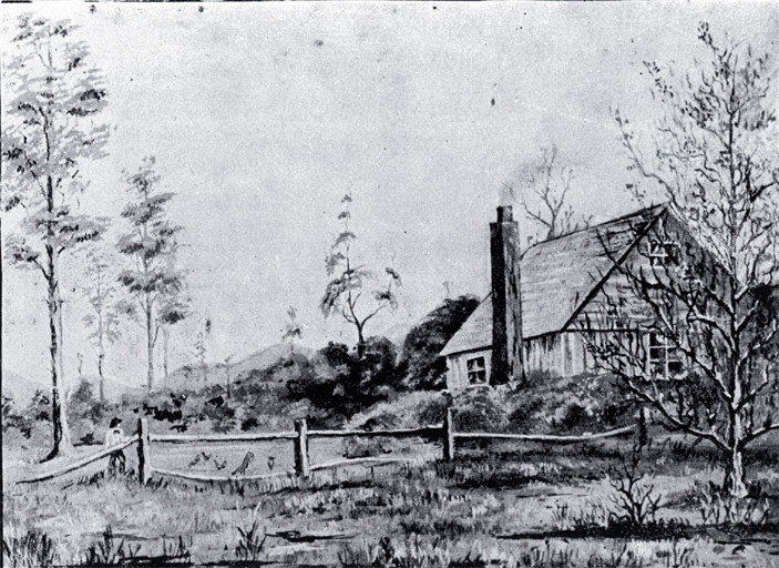The first house in Rangiora 