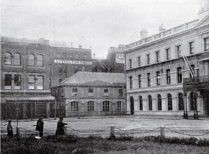 The Lyttelton Times' old premises 