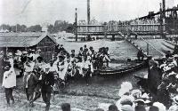 Arrival of the Fijians at the Pa.