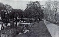 The bridge across the Avon fronting the main entrance