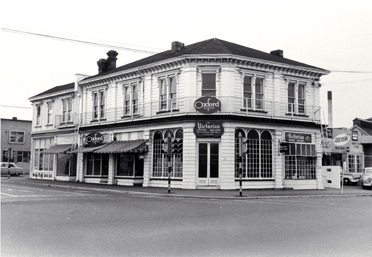 Victorian Coffee Gallery, on the corner of Oxford Terrace and Montreal Street, Christchurch 