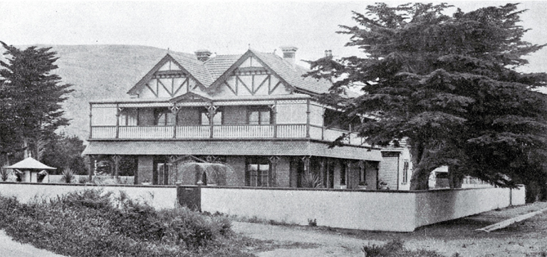Annie Quayle Townend's house at Sumner 