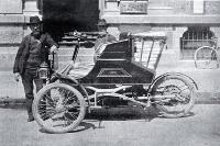 Newspaper enterprise : : W G Shaw, a runner with the Lyttelton Times Company with a brand new motor car.