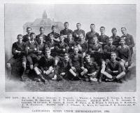 The team of Canterbury Rugby Union representatives for 1896 